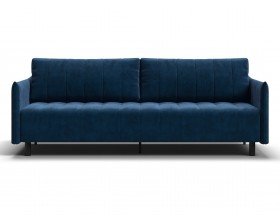 Диван Сканди Велюр Монолит синий