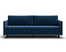 Диван Сканди Велюр Монолит синий