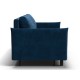 Диван Сканди Велюр Монолит синий