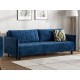 Диван Сканди Велюр Монолит синий