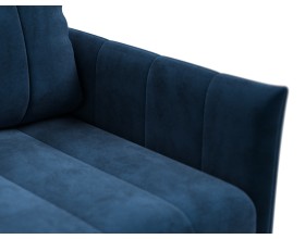 Диван Сканди Велюр Монолит синий