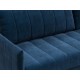 Диван Сканди Велюр Монолит синий