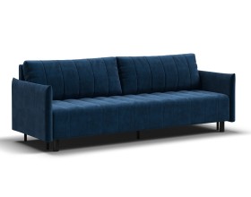 Диван Сканди Велюр Монолит синий