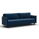Диван Сканди Велюр Монолит синий
