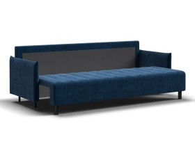 Диван Сканди Велюр Монолит синий