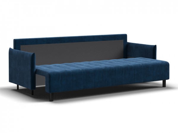 Диван Сканди Велюр Монолит синий