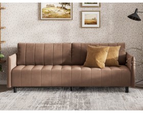 Диван Сканди Велюр Монолит мокко