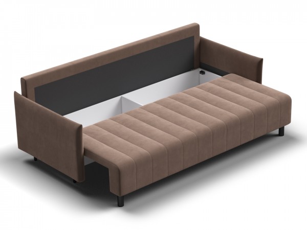 Диван Сканди Велюр Монолит мокко