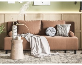 Диван Лукас Мини Велюр Монолит мокко