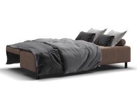 Диван Лукас Мини Велюр Монолит мокко