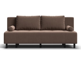 Диван Лукас Мини Велюр Монолит мокко