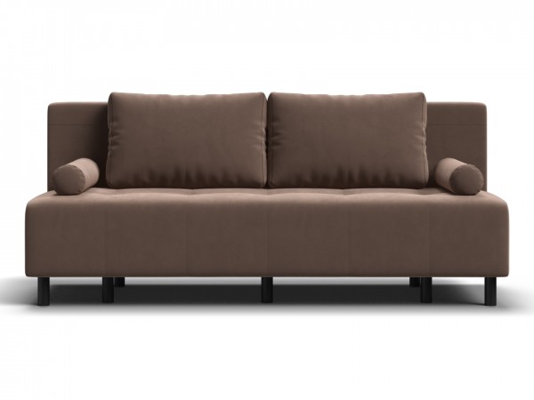 Диван Лукас Мини Велюр Монолит мокко