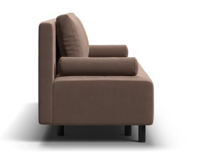 Диван Лукас Мини Велюр Монолит мокко