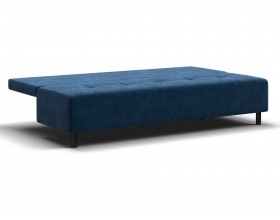 Диван Лукас Мини Велюр Монолит сталь