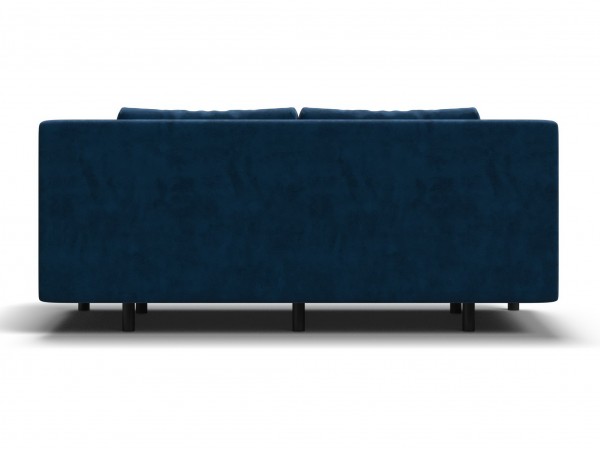 Диван Лукас Мини Велюр Монолит серый