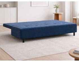 Диван Лукас Мини Велюр Монолит синий