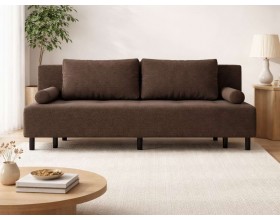 Диван Лукас Мини Велюр Монолит мокко