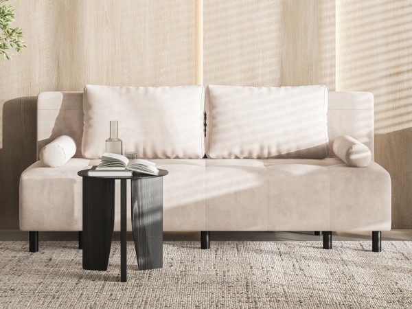 Диван Лукас Мини Велюр Монолит латте