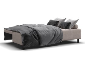 Диван Лукас Мини Велюр Монолит латте