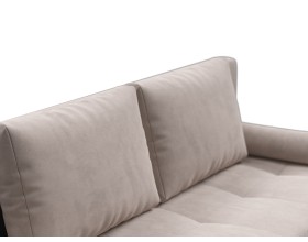 Диван Лукас Мини Велюр Монолит латте