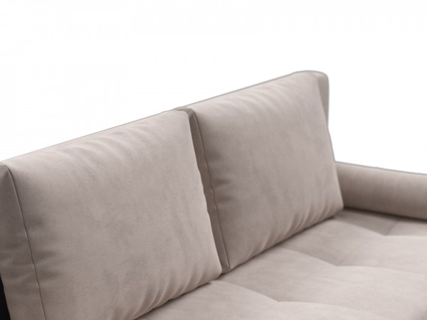 Диван Лукас Мини Велюр Монолит латте