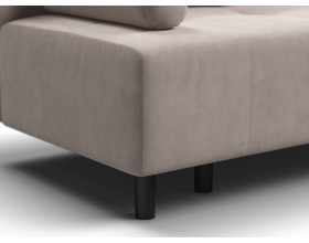 Диван Лукас Мини Велюр Монолит латте