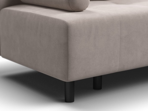 Диван Лукас Мини Велюр Монолит латте