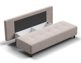 Диван Лукас Мини Велюр Монолит латте