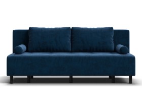 Диван Лукас Мини Велюр Монолит синий