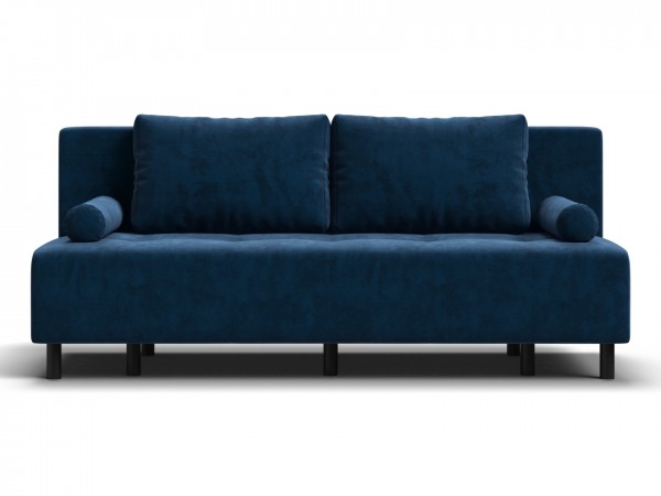 Диван Лукас Мини Велюр Монолит синий