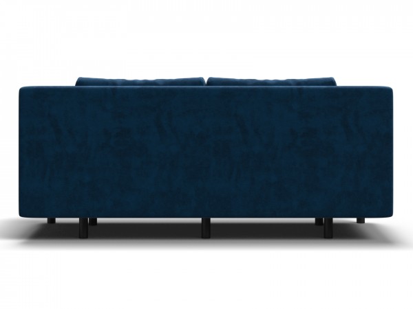 Диван Лукас Мини Велюр Монолит синий