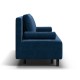 Диван Лукас Мини Велюр Монолит синий