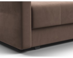 Диван двухместный Мартин Велюр Монолит мокко