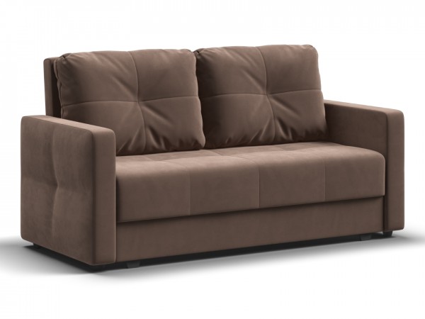 Диван двухместный Мартин Велюр Монолит мокко