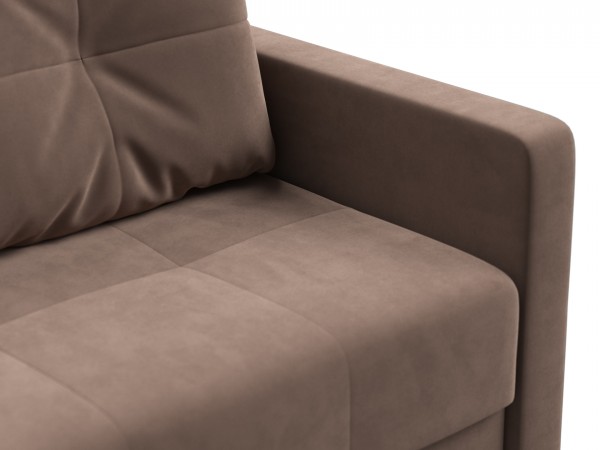 Диван двухместный Мартин Велюр Монолит мокко