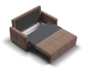 Диван двухместный Мартин Велюр Монолит мокко