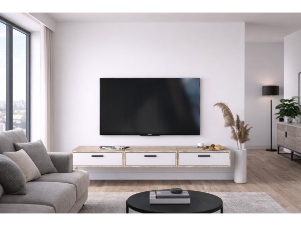 Тумба КнТ (ТнК) 90-1 белая-дуб юкон