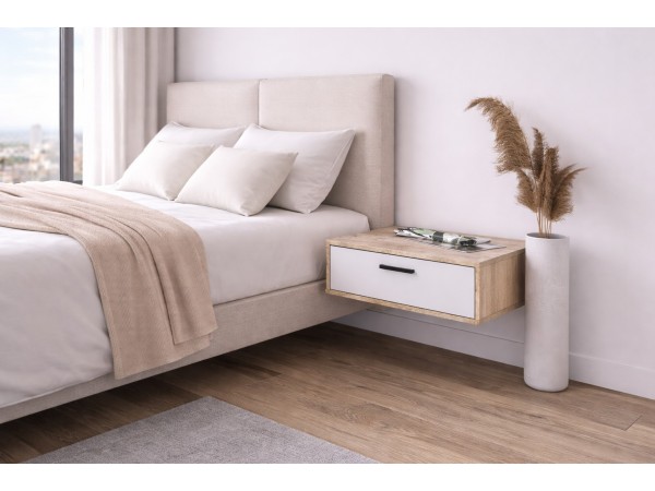 Тумба КнТ (ТнК) 90-1 белая-дуб юкон