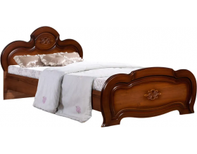 Кровать СП 002-08 серии Зара "Щара" цвет орех ширина спального места 90 см