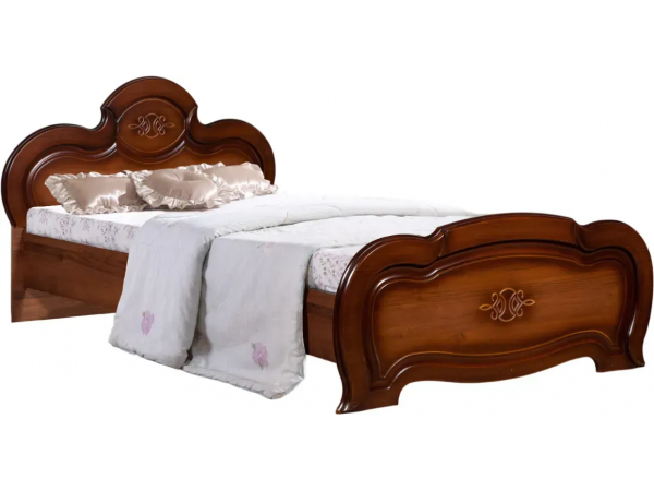 Кровать СП 002-08 серии Зара "Щара" цвет орех ширина спального места 120 см