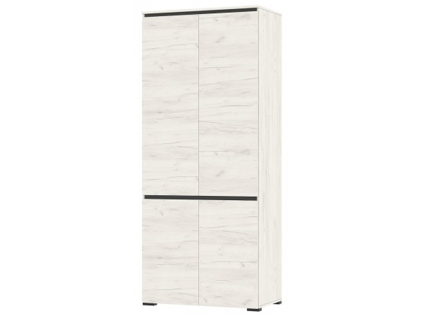 Гостиная "ГРЕТТА" композиция №3 Дуб Крафт белый - Антрацит