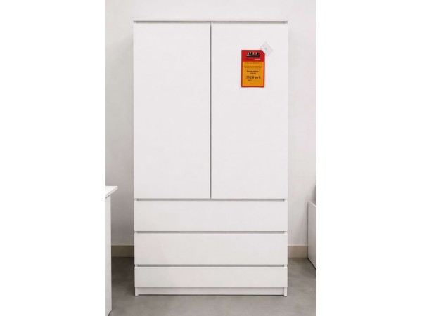 Распродажа. МС Мори шкаф МШ 900.1 Белый