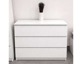 Распродажа. МС Мори Комод МК 803 Белый