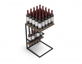 Босс ХО Стол-приставка Дымчатый Крафт (МДФ)