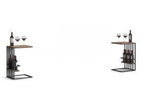 Босс ХО Стол-приставка Дымчатый Крафт (МДФ)