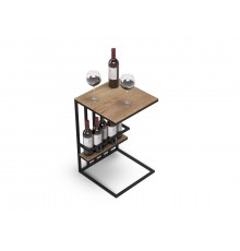 Босс ХО Стол-приставка Дымчатый Крафт (МДФ)