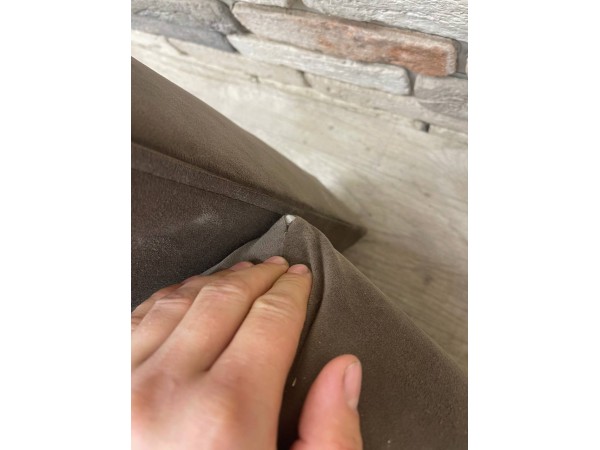 Уценка! 40/002  Челси (30) угловой диван-кровать коричневый/подушки ромб коричневый