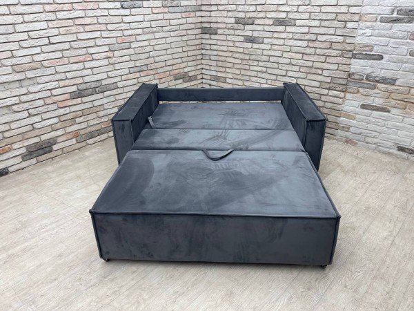 40/004 Уценка! Норд двухместный диван Велюр Монолит серый