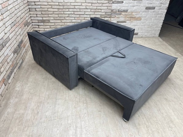 40/004 Уценка! Норд двухместный диван Велюр Монолит серый