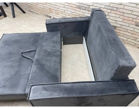 40/004 Уценка! Норд двухместный диван Велюр Монолит серый